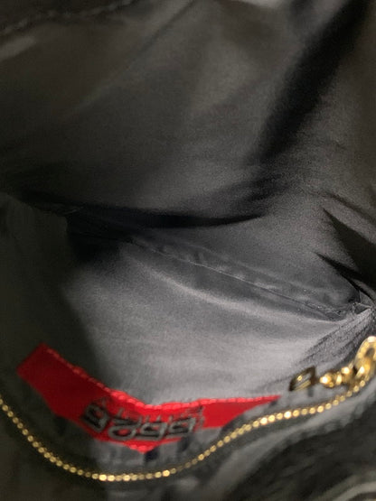 【中古品】【レディース】 PORTER ポーター × 5525 GALLERY ５５２５ギャラリー FRINGE POUCH 5525-LP10 フリンジポーチ 巾着 バッグ レザー レディース 188-251121-em-07-min カラー：ブラック 万代Net店