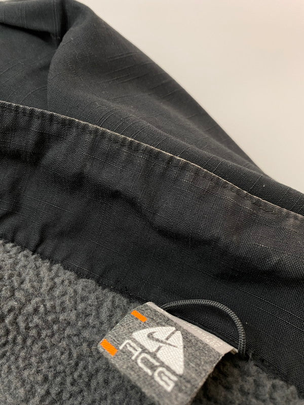 【中古品】【メンズ】 NIKE ACG ナイキ オールコンディションズギア 4-POCKETS CRACK ART TACTICAL SURVIVAL JACKET F6GEX 4ポケット クラック アート タクティカル サバイバルジャケット アウター 144-251119-kk-37-min サイズ：XL カラー：ブラック 万代Net店