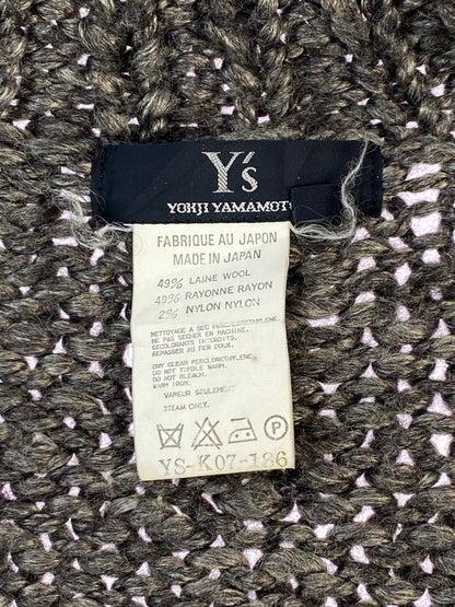 【中古品】【メンズ】 Y's ワイズ YS-K07-186 ローゲージニット トップス 140-251116-zi-24-min サイズ：不明 カラー：グレー系 万代Net店