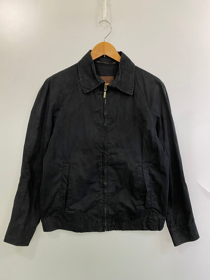 【現状渡し品】【メンズ】 MONCLER モンクレール 00's ZIP UP BLOUSON 00年代 ジップアップブルゾン ライトアウター ジャケット 茶タグ 141-251119-kk-31-min サイズ：2 カラー：ブラック 万代Net店