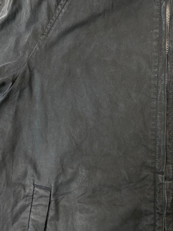 【現状渡し品】【メンズ】 MONCLER モンクレール 00's ZIP UP BLOUSON 00年代 ジップアップブルゾン ライトアウター ジャケット 茶タグ 141-251119-kk-31-min サイズ：2 カラー：ブラック 万代Net店