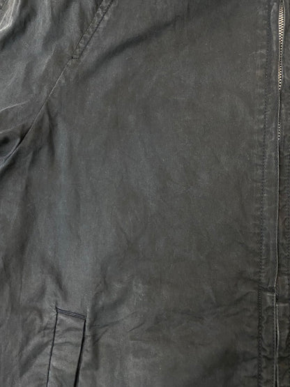 【現状渡し品】【メンズ】 MONCLER モンクレール 00's ZIP UP BLOUSON 00年代 ジップアップブルゾン ライトアウター ジャケット 茶タグ 141-251119-kk-31-min サイズ：2 カラー：ブラック 万代Net店