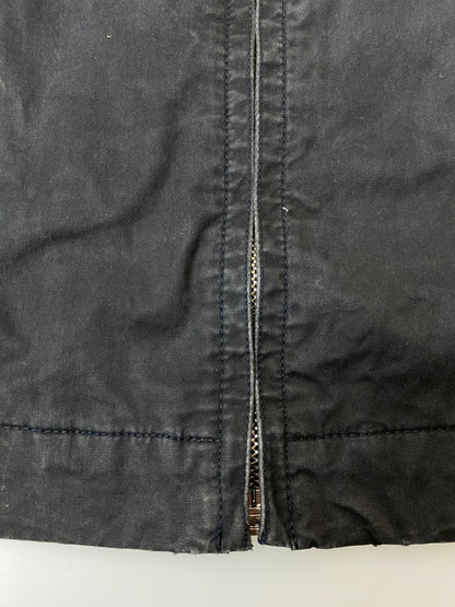 【現状渡し品】【メンズ】 MONCLER モンクレール 00's ZIP UP BLOUSON 00年代 ジップアップブルゾン ライトアウター ジャケット 茶タグ 141-251119-kk-31-min サイズ：2 カラー：ブラック 万代Net店