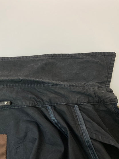 【現状渡し品】【メンズ】 MONCLER モンクレール 00's ZIP UP BLOUSON 00年代 ジップアップブルゾン ライトアウター ジャケット 茶タグ 141-251119-kk-31-min サイズ：2 カラー：ブラック 万代Net店