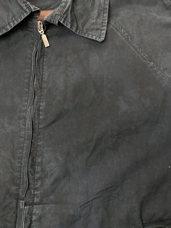 【現状渡し品】【メンズ】 MONCLER モンクレール 00's ZIP UP BLOUSON 00年代 ジップアップブルゾン ライトアウター ジャケット 茶タグ 141-251119-kk-31-min サイズ：2 カラー：ブラック 万代Net店