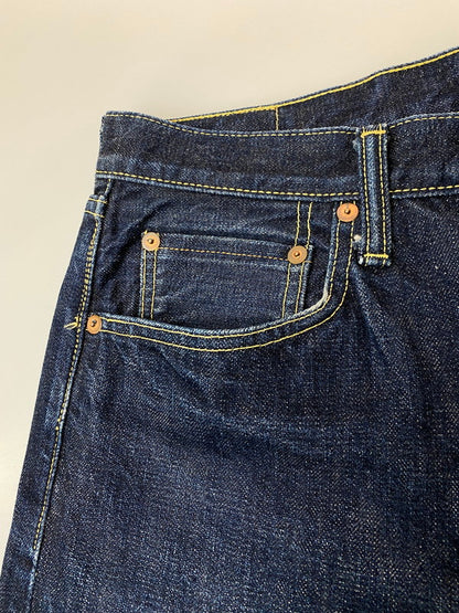 【中古品】【メンズ】 KAPITAL キャピタル DENIM PANT デニム パンツ メンズ ボトムス ジーンズ ジーパン 151-251121-em-32-min カラー：インディゴブルー 万代Net店
