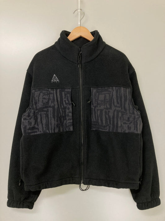 【中古品】【メンズ】 NIKE ACG ナイキ オールコンディションズギア ACG MICROFLEECE JAKETS BQ7198-010 ACG マイクロフリースジャケット ライトアウター 144-251119-kk-11-min サイズ：S カラー：ブラック 万代Net店
