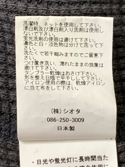 【中古品】【メンズ】 CIOTA シオタ WAFFLE MESH LONG SLEEVE T-SHIRT CSLM-121M ワッフル メッシュ ロング スリーブ 長袖 Tシャツ メンズ トップス 140-260731-em-49-min カラー：グレー 万代Net店