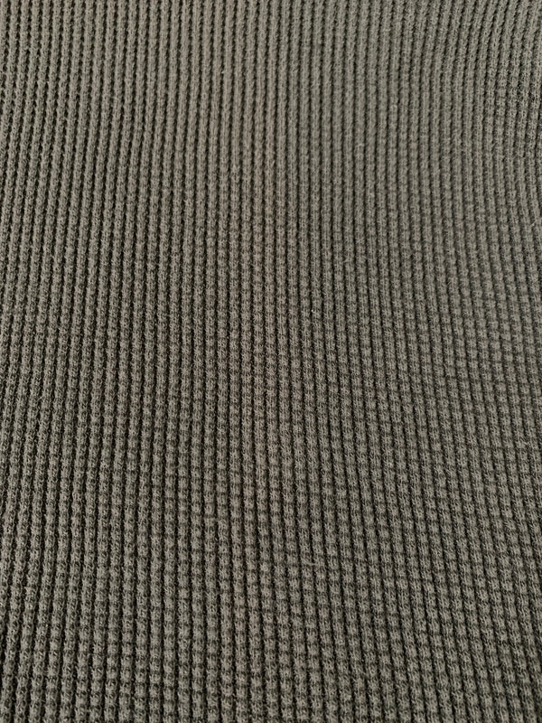 【中古品】【メンズ】 CIOTA シオタ WAFFLE MESH LONG SLEEVE T-SHIRT CSLM-121M ワッフル メッシュ ロング スリーブ 長袖 Tシャツ メンズ トップス 140-260731-em-49-min カラー：グレー 万代Net店