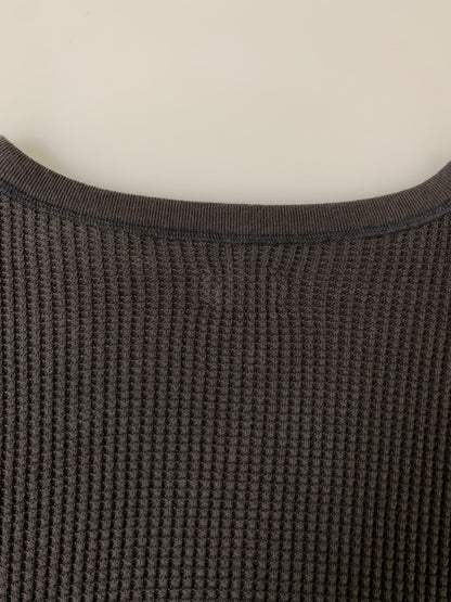 【中古品】【メンズ】 CIOTA シオタ WAFFLE MESH LONG SLEEVE T-SHIRT CSLM-121M ワッフル メッシュ ロング スリーブ 長袖 Tシャツ メンズ トップス 140-260731-em-49-min カラー：グレー 万代Net店