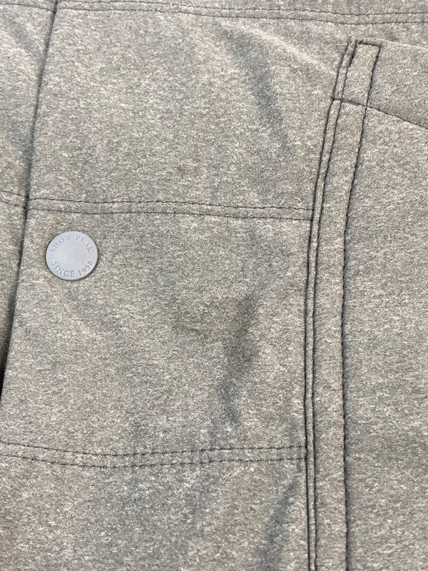 【中古品】【メンズ】 snowpeak スノーピーク FLEXIBLE INSULATED CARDIGAN SW-18SU010 フレキシブル インサレーテッド カーディガン ライトアウター ジャケット 144-251120-kk-22-min サイズ：L カラー：グレー 万代Net店