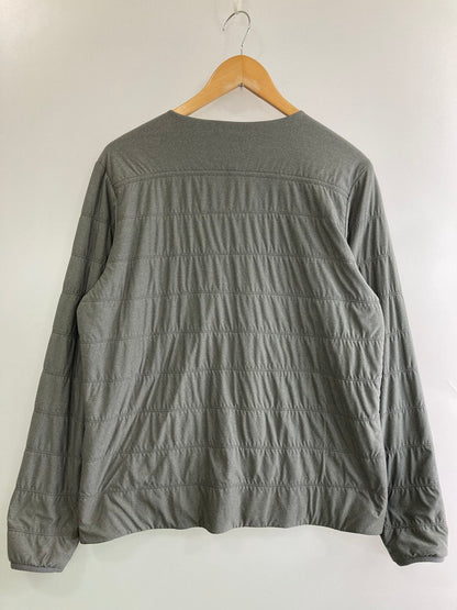 【中古品】【メンズ】 snowpeak スノーピーク FLEXIBLE INSULATED CARDIGAN SW-18SU010 フレキシブル インサレーテッド カーディガン ライトアウター ジャケット 144-251120-kk-22-min サイズ：L カラー：グレー 万代Net店