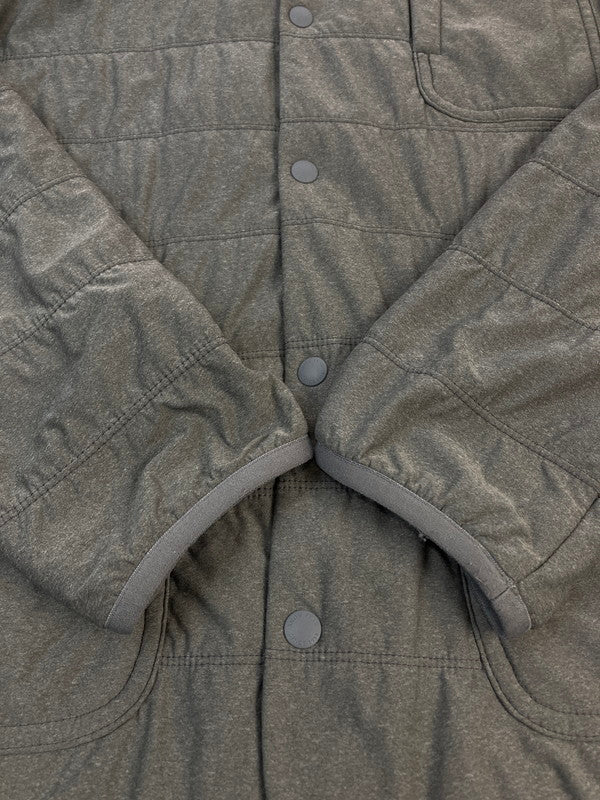 【中古品】【メンズ】 snowpeak スノーピーク FLEXIBLE INSULATED CARDIGAN SW-18SU010 フレキシブル インサレーテッド カーディガン ライトアウター ジャケット 144-251120-kk-22-min サイズ：L カラー：グレー 万代Net店