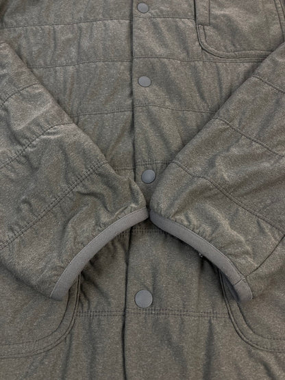 【中古品】【メンズ】 snowpeak スノーピーク FLEXIBLE INSULATED CARDIGAN SW-18SU010 フレキシブル インサレーテッド カーディガン ライトアウター ジャケット 144-251120-kk-22-min サイズ：L カラー：グレー 万代Net店