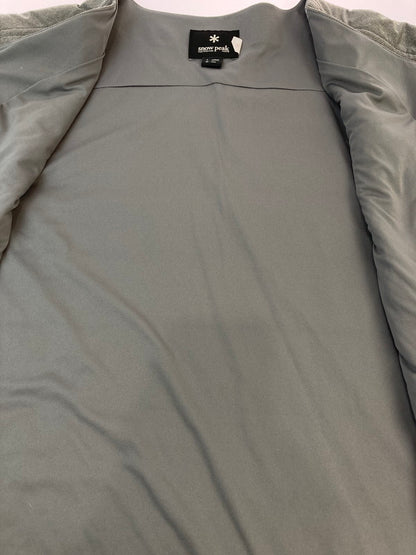 【中古品】【メンズ】 snowpeak スノーピーク FLEXIBLE INSULATED CARDIGAN SW-18SU010 フレキシブル インサレーテッド カーディガン ライトアウター ジャケット 144-251120-kk-22-min サイズ：L カラー：グレー 万代Net店