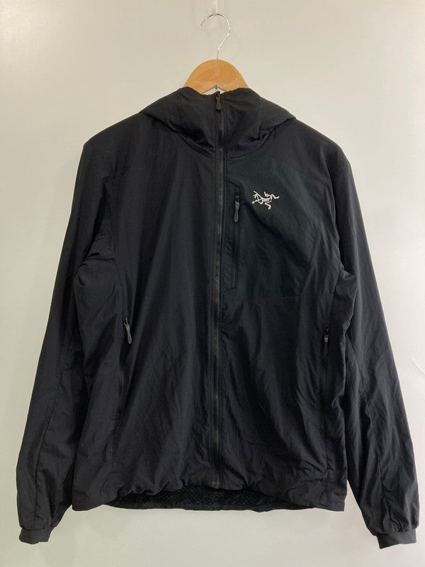 【中古品】【メンズ】 ARC'TERYX アークテリクス PROTON LIGHTWEIGHT HOODY X000006908-140860 プロトン ライトウエイト フーディー アウター 中綿ジャケット 144-251120-kk-12-min サイズ：M カラー：ブラック 万代Net店