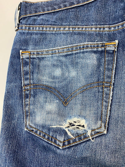 【現状渡し品】【メンズ】 Levi's リーバイス 90S 519 DENIM PANT ヴィンテージ デニム パンツ 90年代 メンズ ボトムス ジーパン ジーンズ 157-251121-em-28-min サイズ：W34×L36 カラー：インディゴブルー 万代Net店