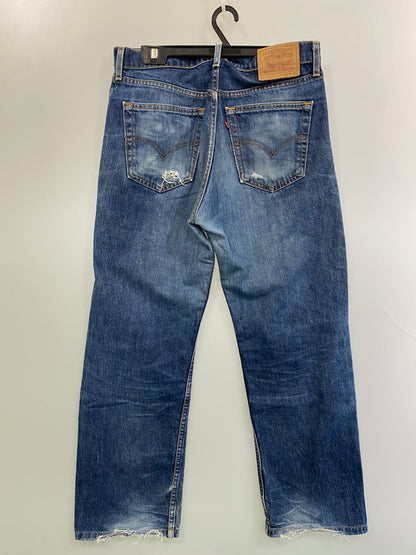 【現状渡し品】【メンズ】 Levi's リーバイス 90S 519 DENIM PANT ヴィンテージ デニム パンツ 90年代 メンズ ボトムス ジーパン ジーンズ 157-251121-em-28-min サイズ：W34×L36 カラー：インディゴブルー 万代Net店