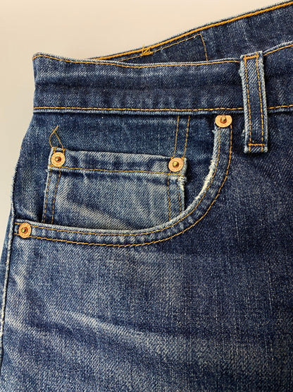 【現状渡し品】【メンズ】 Levi's リーバイス 90S 519 DENIM PANT ヴィンテージ デニム パンツ 90年代 メンズ ボトムス ジーパン ジーンズ 157-251121-em-28-min サイズ：W34×L36 カラー：インディゴブルー 万代Net店