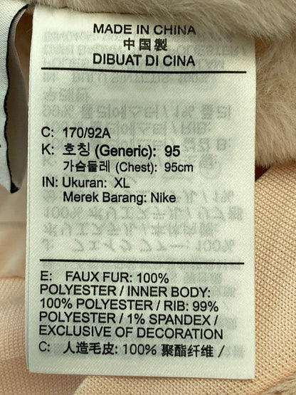 【中古品】【レディース】 NIKE ナイキ REVERSIBLE FAUX FUR BOMBER JACKET FB8693-838 リバーシブル フェイクファー ボンバージャケット アウター 168-251120-kk-02-min サイズ：XL カラー：ピンク 万代Net店