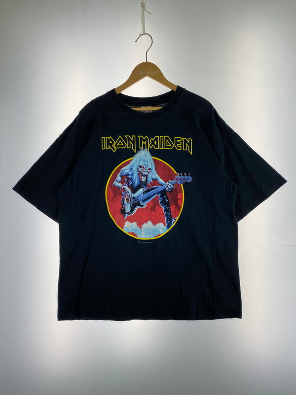 【中古品】【メンズ】 IRON MAIDEN アイアン・メイデン 00S PRINT TEE Tシャツ トップス 146-251222-zi-35-min サイズ：XL カラー：ブラック 万代Net店