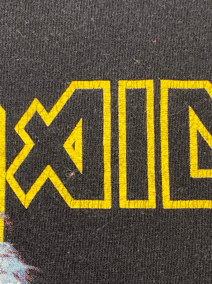 【中古品】【メンズ】 IRON MAIDEN アイアン・メイデン 00S PRINT TEE Tシャツ トップス 146-251222-zi-35-min サイズ：XL カラー：ブラック 万代Net店