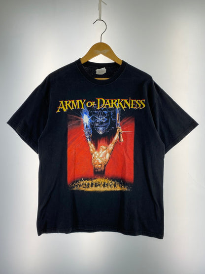 【中古品】【メンズ】 ARMY OF DARKNESS アーミー・オブ・ダークネス 00S PRINT TEE Tシャツ トップス 146-251222-zi-39-min サイズ：L カラー：ブラック 万代Net店