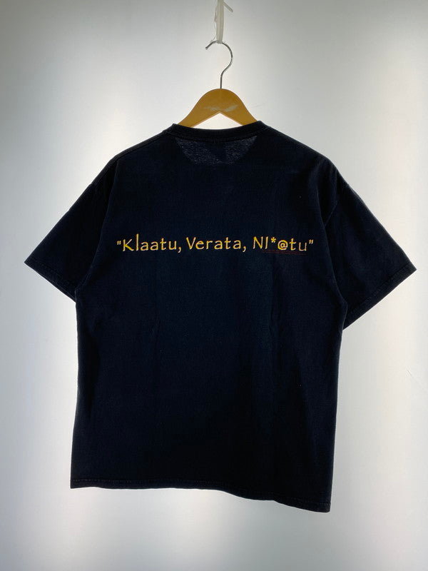 【中古品】【メンズ】 ARMY OF DARKNESS アーミー・オブ・ダークネス 00S PRINT TEE Tシャツ トップス 146-251222-zi-39-min サイズ：L カラー：ブラック 万代Net店