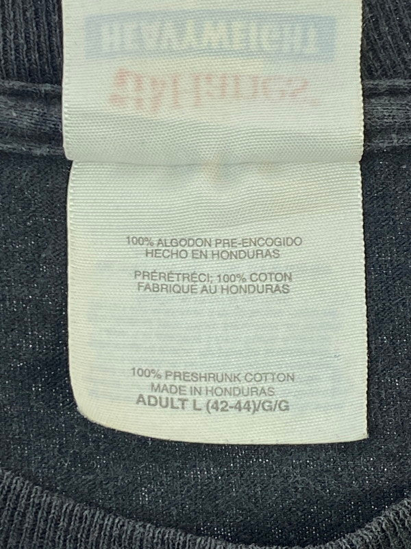 【中古品】【メンズ】 ARMY OF DARKNESS アーミー・オブ・ダークネス 00S PRINT TEE Tシャツ トップス 146-251222-zi-39-min サイズ：L カラー：ブラック 万代Net店