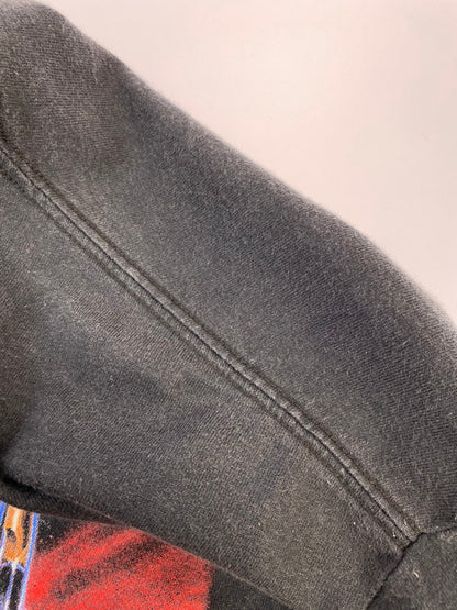 【中古品】【メンズ】 ARMY OF DARKNESS アーミー・オブ・ダークネス 00S PRINT TEE Tシャツ トップス 146-251222-zi-39-min サイズ：L カラー：ブラック 万代Net店