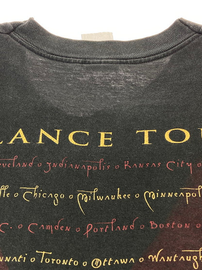 【現状渡し品】【メンズ】 VAN HALEN ヴァン・ヘイレン 90's BALANCE TOUR TEE 90年代 バランスツアー Tシャツ 半袖 トップス 146-251120-kk-15-min サイズ：XL カラー：ブラック 万代Net店