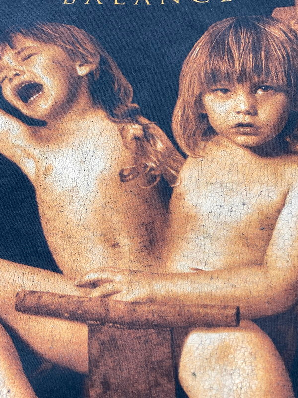 【現状渡し品】【メンズ】 VAN HALEN ヴァン・ヘイレン 90's BALANCE TOUR TEE 90年代 バランスツアー Tシャツ 半袖 トップス 146-251120-kk-15-min サイズ：XL カラー：ブラック 万代Net店