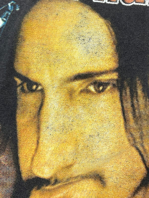 【現状渡し品】【メンズ】 NINE INCH NAILS ナイン・インチ・ネイルズ 00's BOOTLEG RAP DESIGN PRINT TEE 00年代 ブートレグ ラップデザイン プリントTシャツ 半袖 トップス 146-251120-kk-14-min サイズ：L カラー：ブラック 万代Net店