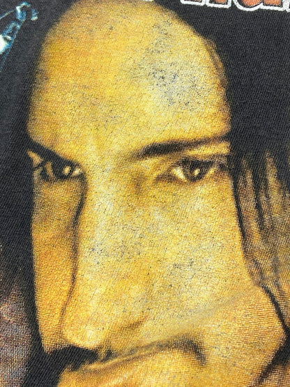 【現状渡し品】【メンズ】 NINE INCH NAILS ナイン・インチ・ネイルズ 00's BOOTLEG RAP DESIGN PRINT TEE 00年代 ブートレグ ラップデザイン プリントTシャツ 半袖 トップス 146-251120-kk-14-min サイズ：L カラー：ブラック 万代Net店