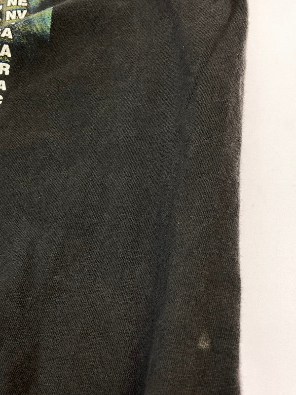 【現状渡し品】【メンズ】 NINE INCH NAILS ナイン・インチ・ネイルズ 00's BOOTLEG RAP DESIGN PRINT TEE 00年代 ブートレグ ラップデザイン プリントTシャツ 半袖 トップス 146-251120-kk-14-min サイズ：L カラー：ブラック 万代Net店