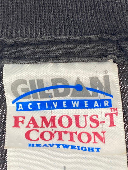 【現状渡し品】【メンズ】 NINE INCH NAILS ナイン・インチ・ネイルズ 00's BOOTLEG RAP DESIGN PRINT TEE 00年代 ブートレグ ラップデザイン プリントTシャツ 半袖 トップス 146-251120-kk-14-min サイズ：L カラー：ブラック 万代Net店