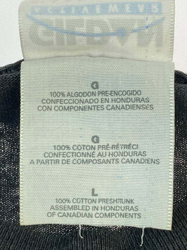 【現状渡し品】【メンズ】 NINE INCH NAILS ナイン・インチ・ネイルズ 00's BOOTLEG RAP DESIGN PRINT TEE 00年代 ブートレグ ラップデザイン プリントTシャツ 半袖 トップス 146-251120-kk-14-min サイズ：L カラー：ブラック 万代Net店