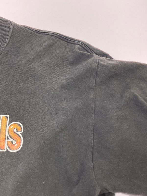 【現状渡し品】【メンズ】 NINE INCH NAILS ナイン・インチ・ネイルズ 00's BOOTLEG RAP DESIGN PRINT TEE 00年代 ブートレグ ラップデザイン プリントTシャツ 半袖 トップス 146-251120-kk-14-min サイズ：L カラー：ブラック 万代Net店