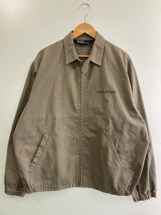 【中古品】【メンズ】 Polo by Ralph Lauren ポロバイラルフローレン 90's SWINGTOP BLOUSON RMFF-3420 90年代 スウイングトップ ブルゾン ライトアウター ジャケット 146-251120-kk-17-min サイズ：95 カラー：グレー 万代Net店