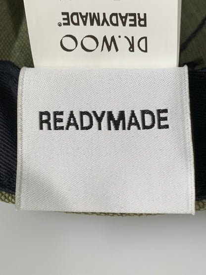 【中古品】【メンズ/レディース】 READY MADE レディメイド × DR.WOO ドクターウー CAP TATOO REDW-CO-KH-00-00-02 キャップ タトゥー 帽子 ヴィンテージ 185-251121-em-08-min サイズ：ONE SIZE カラー：オリーブ 万代Net店