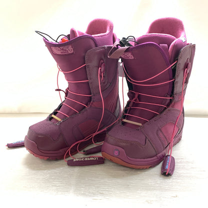 【現状渡し品】【メンズ/レディース】 Burton TRUE FIT バートン トゥルーフィット　スノーボードブーツ スノボ靴 24.0cm 118-260914-ta-08-min 万代Net店