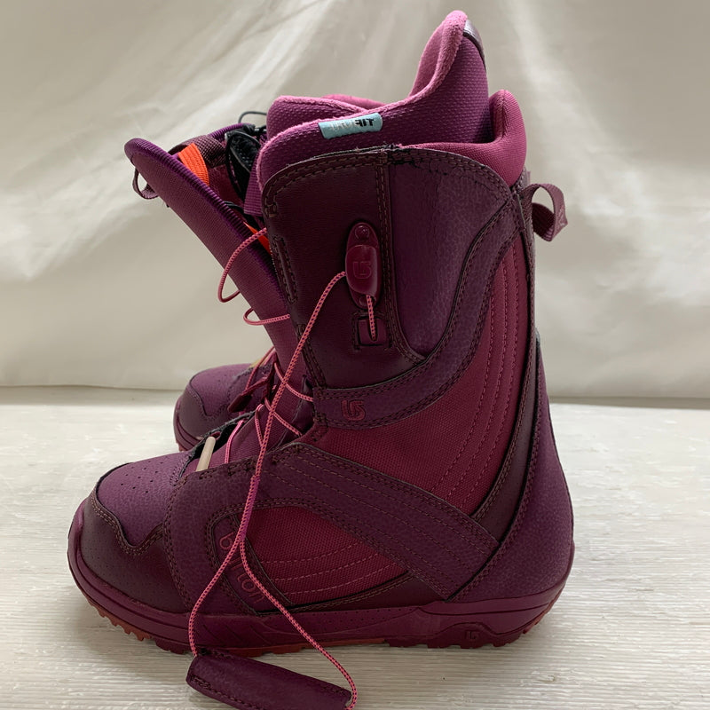 【現状渡し品】【メンズ/レディース】 Burton TRUE FIT バートン トゥルーフィット　スノーボードブーツ スノボ靴 24.0cm 118-260914-ta-08-min 万代Net店