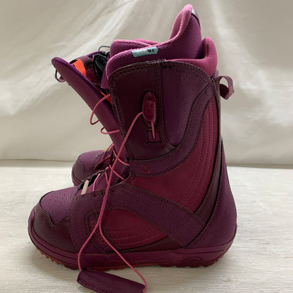 【現状渡し品】【メンズ/レディース】 Burton TRUE FIT バートン トゥルーフィット　スノーボードブーツ スノボ靴 24.0cm 118-260914-ta-08-min 万代Net店