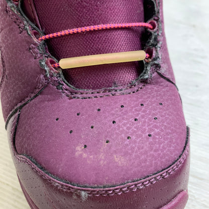 【現状渡し品】【メンズ/レディース】 Burton TRUE FIT バートン トゥルーフィット　スノーボードブーツ スノボ靴 24.0cm 118-260914-ta-08-min 万代Net店