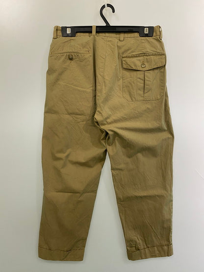【中古品】【メンズ】 KAPTAIN SUNSHINE 2TUCK TROUSERS PANTS KS6SPT01 キャプテンサンシャイン 2タックトラウザーズパンツ ボトムス 151-251125-yn-14-min サイズ：32 カラー：カーキベースで角度によって色味が変わって見えます 万代Net店