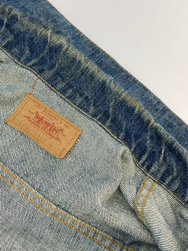 【中古品】【メンズ】 Levi's リーバイス 70-80's DENIM JACKET 70505-0217 VINTAGE 70-80年代 デニムジャケット ライトアウター ヴィンテージ Gジャン 146-251120-kk-16-min サイズ：38 カラー：インディゴ 万代Net店