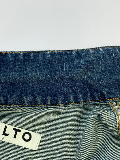 【中古品】【レディース】 AALTO アルート DENIM JACKET デニム ジャケット レディース アウター 169-260322-em-39-min サイズ：32 カラー：インディゴブルー 万代Net店