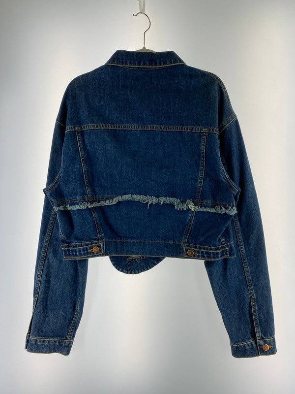 【中古品】【レディース】 AALTO アルート DENIM JACKET デニム ジャケット レディース アウター 169-260322-em-39-min サイズ：32 カラー：インディゴブルー 万代Net店