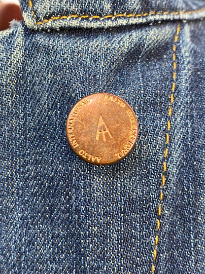 【中古品】【レディース】 AALTO アルート DENIM JACKET デニム ジャケット レディース アウター 169-260322-em-39-min サイズ：32 カラー：インディゴブルー 万代Net店