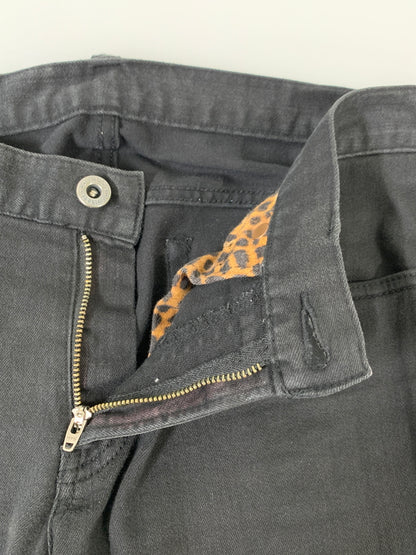 【中古品】【メンズ】 HYSTERIC GLAMOUR ヒステリックグラマー DAMAGE PANTS BLACK ダメージパンツ ブラック XXX 0651AP05 メンズ ボトムス 151-260704-hu-21-min サイズ：29 カラー：ブラック 万代Net店